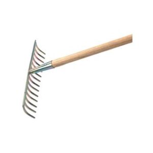 Gartenrechen mit Dülle