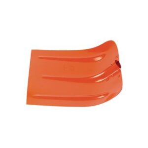 Schneeschaufel alu orange ohne Stiel 350 mm