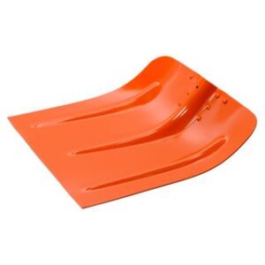 Schneeschaufel alu orange ohne Stiel 350 mm