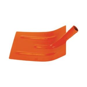 Schneeschaufel Stahl orange 330 x 300 mm