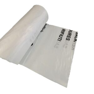 Kehrichtsack ohne Verschlussband 110 Liter transparent