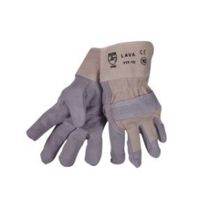 Handschuh Universal Grösse 10 grau