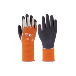 Handschuh ActivGrip XA325 orange/grau - Grösse: 7