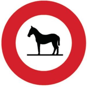 Signal 2.12 Verbot für Tiere