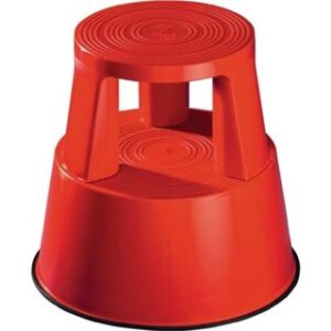 Rollhocker Kunststoff rot 42.5 cm