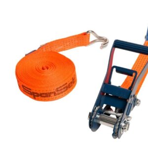 Zurrgurt Robusta mit Ratsche und Spitzhakenhaken 2-teilig 8 Meter