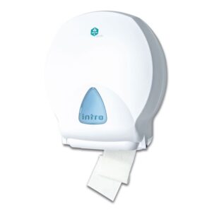 DELTACLEAN® WC-Jumborollenspender 38 x 32.5 x 14.5 cm Kunststoff ultraweiss
