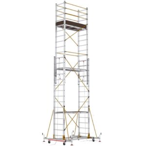 TeleSafe XLN S006 Teleskopierbares Gerüst Höhe 5.54 Meter Plattform 4.42 Meter