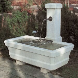 Brunnentrog Rustico grau