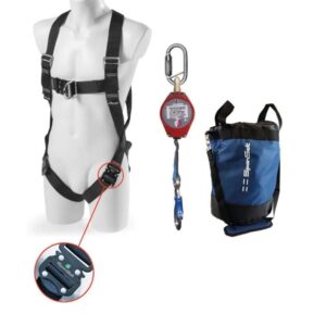 Sicherheits Set Hubarbeitsbühne Höhensicherungsgerät Stausack