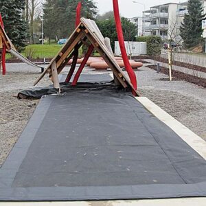 Sandkasten-Abdeckung grau – Bild 1
