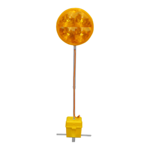 Baustellenlampe Leitkegelleuchte Typ 690 1-seitig gelb 12 Volt