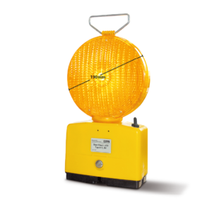 Baustellenlampe Star-Flash LED 610 2-seitig gelb Ø 190 mm