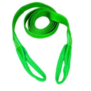 Hebegurt 2-lagig 2 Meter Farbe Grün – Bild 1