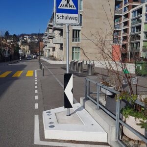 Verkehrstrapez Typ 3 weiss L 100